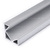 Алюминиевый профиль для светодиодной ленты Угловой 18x18mm