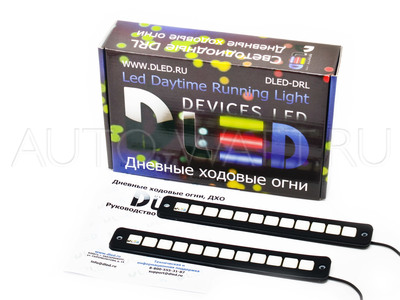 Дневные ходовые огни DRL-102 (гибкие)