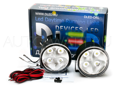 Дневные ходовые огни DRL-120 HP 2x6W