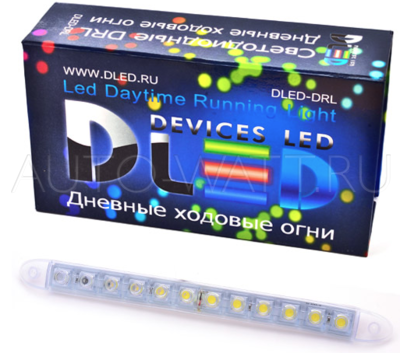 Дневные ходовые огни DRL-24 (гибкие) SMD5050 4.8W