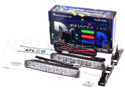 Дневные ходовые огни DRL-34 High-Power 6W