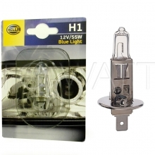 Лампа галогенная H1 - Hella BlueLight 55W 12V