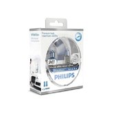 Лампа галогенная H1 - PHILIPS White Vision +60% 12V 55W 4300K Комплект