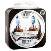 Лампа галогенная H11 - MTF Argentum + 80% 12V 55W 4000K