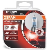 Лампа галогенная H11 - OSRAM Night Breaker Unlimited 12V 55W