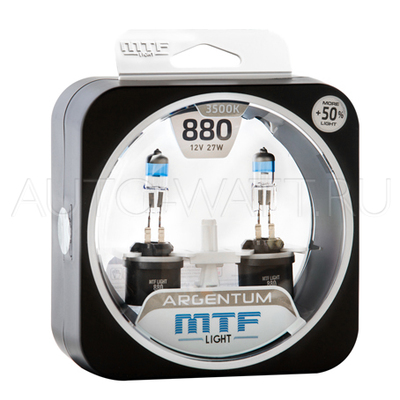 Лампа галогенная H27 800 - MTF Argentum + 50% 12V 27W 3500K