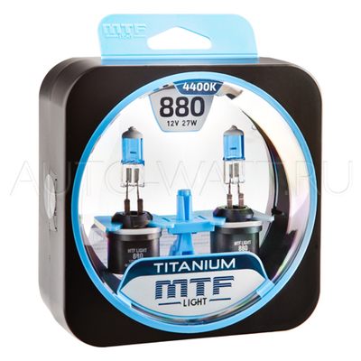 Лампа галогенная H27 800 - MTF Titanium 12V 27W 4400K