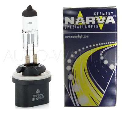 Лампа галогенная H27 880 - NARVA 12V 27W