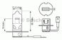 Лампа галогенная H3 - Bosch Xenon-Blue 12V 55W