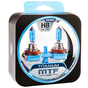 Лампа галогенная H8 - MTF Titanium 12V 35W 4400K