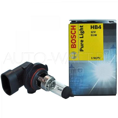Лампа галогенная HB4 9006 - Bosch Pure Light 51W