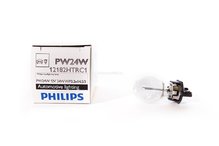 Лампа галогенная PW24W - PHILIPS HTR HiPerVision 12V 24W 3000K Комплект