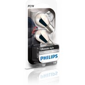 Лампа галогенная PY21W 1156  - PHILIPS Silver Vision 12V 21W Янтарные Комплект