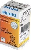 Лампа галогенная PY24W - PHILIPS 12V 24W Жёлтые