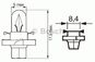 Лампа галогенная T4.2 - Bosch 12V 1.5W