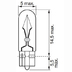 Лампа галогенная T5 - Bosch Pure Light 12V 2W