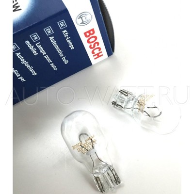 Лампа галогенная T15 W16W - Bosch Pure Light 12V 16W