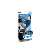 Лампа галогенная W5W - PHILIPS White Vision 12V 5W 4300K Комплект