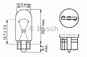 Лампа галогенная W5W T10 - Bosch 12V 3W