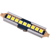 Светодиодная лампа C10W 41 мм - LG Light 3030 9Led NAX 9Вт Белая