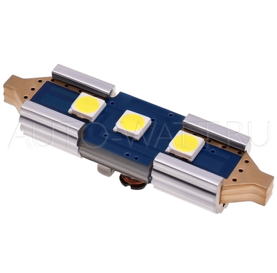 Светодиодная лампа C5W 31 мм - LG Light 3030 3Led NAX 3Вт Белая