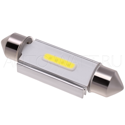 Светодиодная лампа C5W 36 мм - Max-COB 1Led Обманка 3Вт Белая