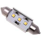 Светодиодная лампа C5W 36 мм - Max-Samsung Chip 3Led Обманка 3Вт Белая
