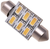 Светодиодная лампа C5W 36 мм - 6 SMD5630 2.4Вт Белая