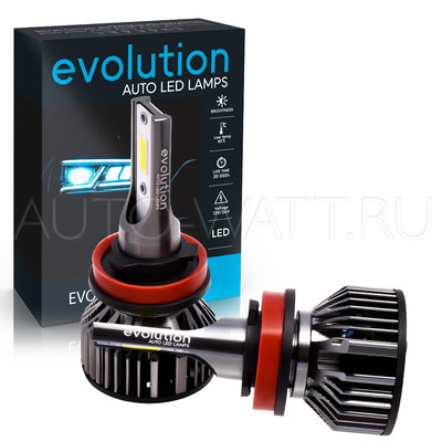 Светодиодные лампы H16 PGJ19-3 - Evolution 40W (2шт)