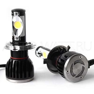 Светодиодные лампы H4 - 2 CREE 22Вт (2шт)