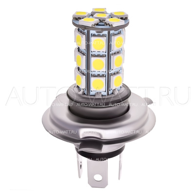 Светодиодная лампа H4 - 27 SMD5050 6.48Вт
