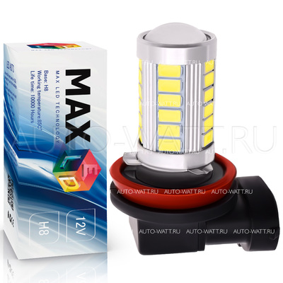 Светодиодная лампа H8 - Max-Road 33Led 13Вт