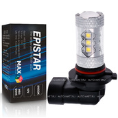 Светодиодная лампа HB3 9005 - 16 Epistar Линза 80Вт