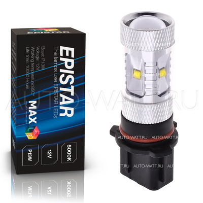 Светодиодная лампа P13W - 6 Epistar Линза 30Вт