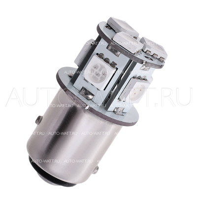 Светодиодная лампа P21/5W 1157 - 8 SMD5050 1.92Вт Красная