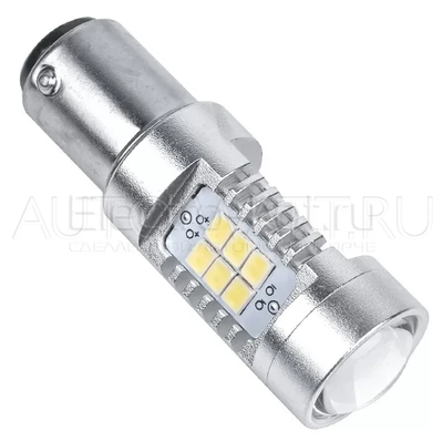 Светодиодная лампа P21/5W 1157 - Max-Samsung Chip Линза 10Вт Белая