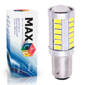 Светодиодная лампа P21/5W 1157 - Max-Road 33Led 13Вт Красная