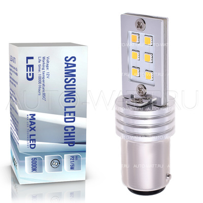 Светодиодная лампа P21/5W 1157 - Max-Samsung Chip 12Вт