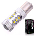 Светодиодная лампа P21W 1156 - 16 CREE Линза 80Вт