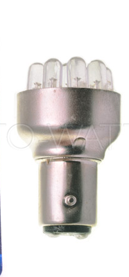 Светодиодная лампа P21W 1156 - 12 DIP 0.6Вт 12v Красная