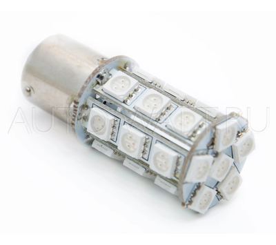 Светодиодная лампа P21W 1156 - 30 SMD5050 7.2Вт Белая