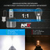 Светодиодная лампа P21W 1156 - NAX Mini 30Вт (1шт)