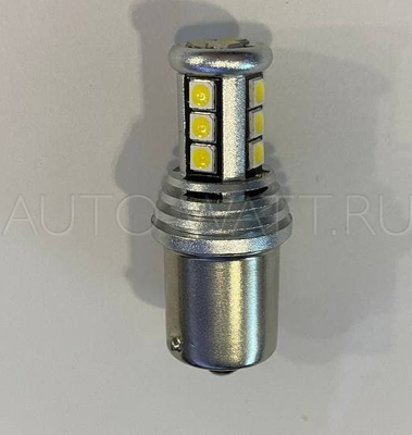 Светодиодная лампа PY21W 1156 – Max-1156 - Max-NEW 15Led Желтая