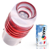Светодиодная лампа P21W 1156 – Max-Cristal 3Вт Красная (1шт)