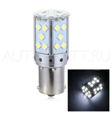 Светодиодная лампа P21W 1156 – Max-NEW 35Led Белая с обманкой