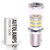 Светодиодная лампа P21W 1156 - 48 SMD3014 9Вт Белая
