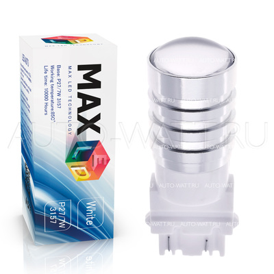 Светодиодная лампа P27/7W 3157 - 1 CREE Линза 5Вт
