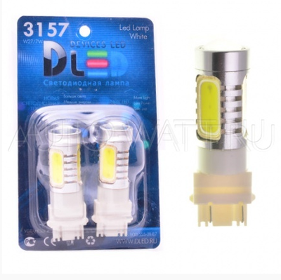 Светодиодная лампа P27/7W 3157 - 4 High-Power + Cree 9.5Вт