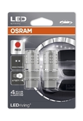 Светодиодная лампа P27/7W 3157 - LED Standart Red 2.5W Красные