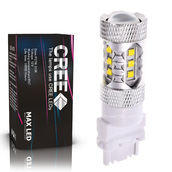 Светодиодная лампа P27W 3156 - 16 CREE Линза 80Вт